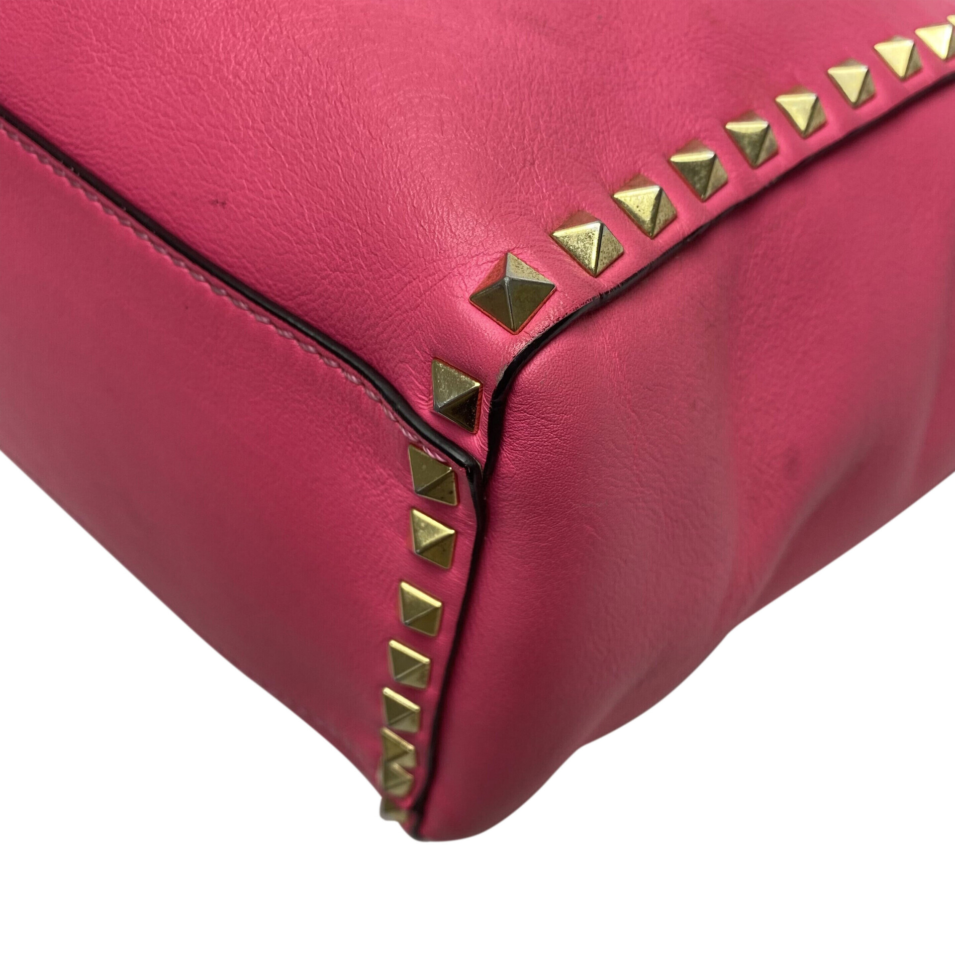 Bolsa Valentino Garavani Rockstud Double Handle Tote