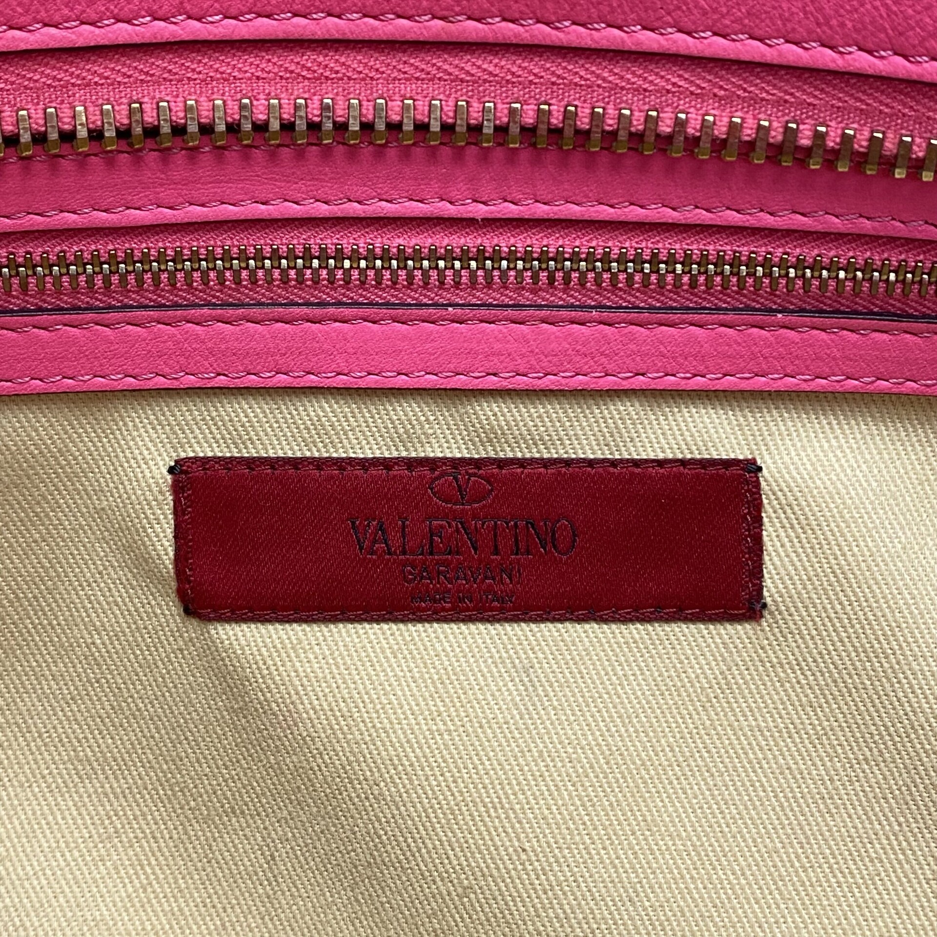 Bolsa Valentino Garavani Rockstud Double Handle Tote