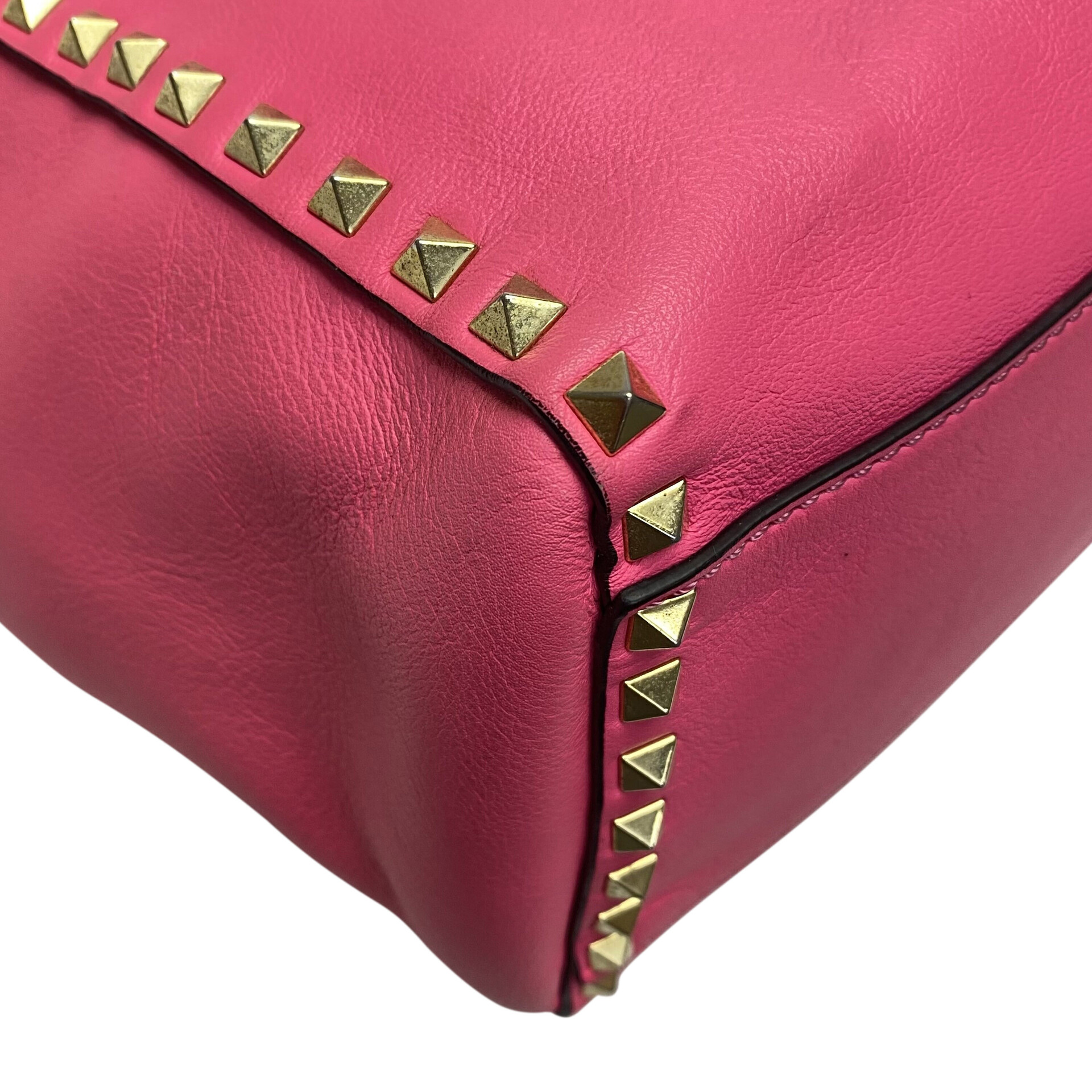 Bolsa Valentino Garavani Rockstud Double Handle Tote