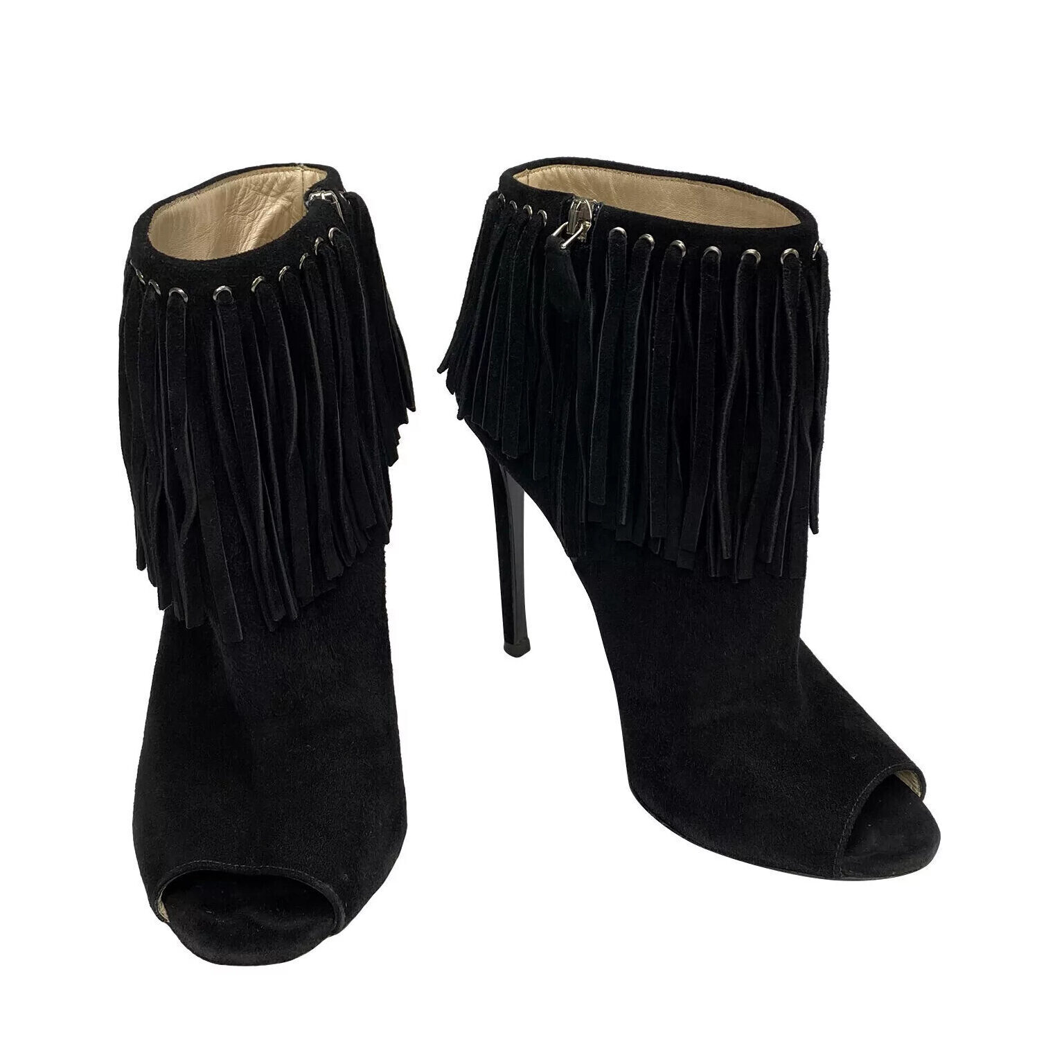 Bota Prada Camurça Preta