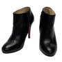 Bota Christian Louboutin Couro Preta