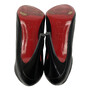 Bota Christian Louboutin Couro Preta