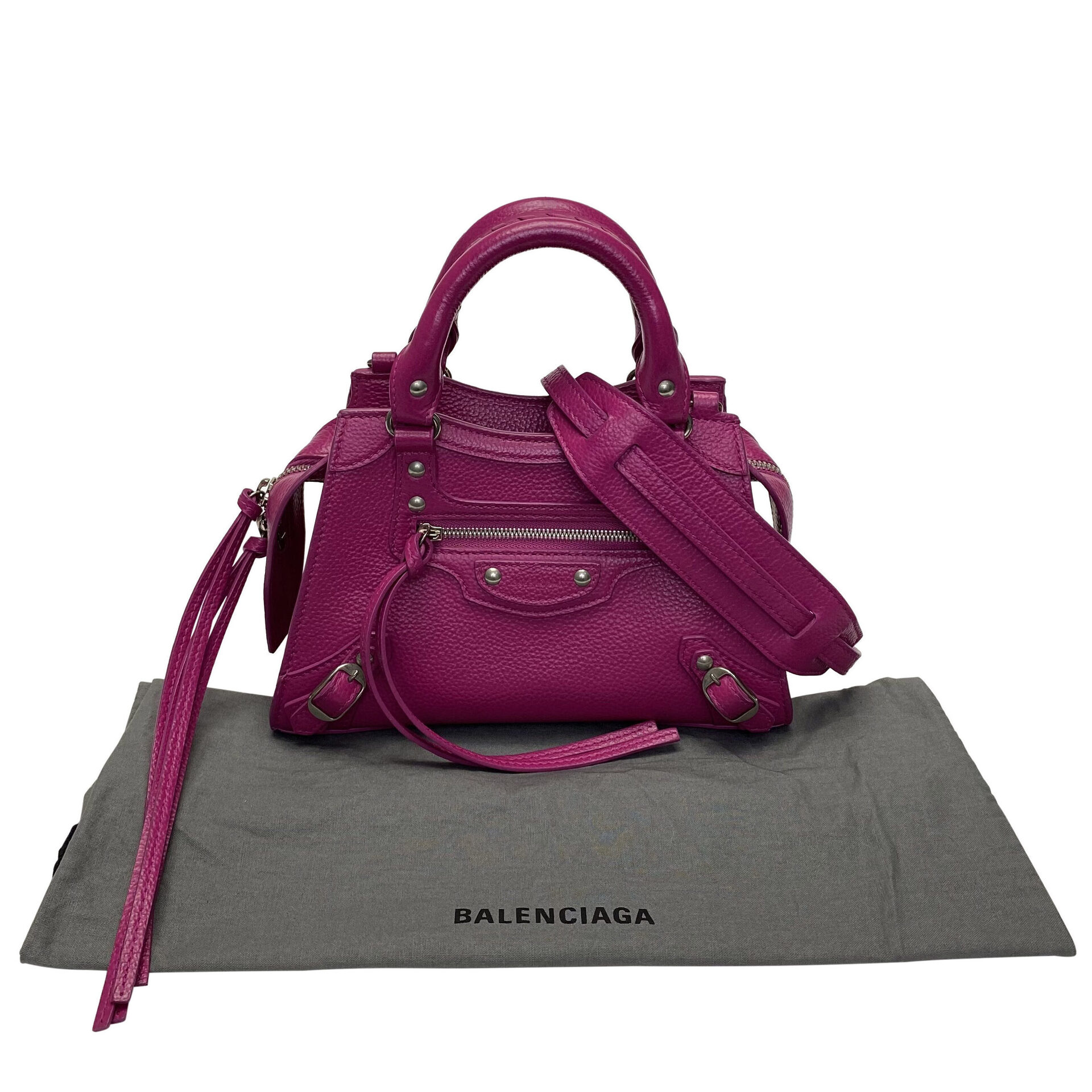 Bolsa Balenciaga Neo Classic Mini Rosa
