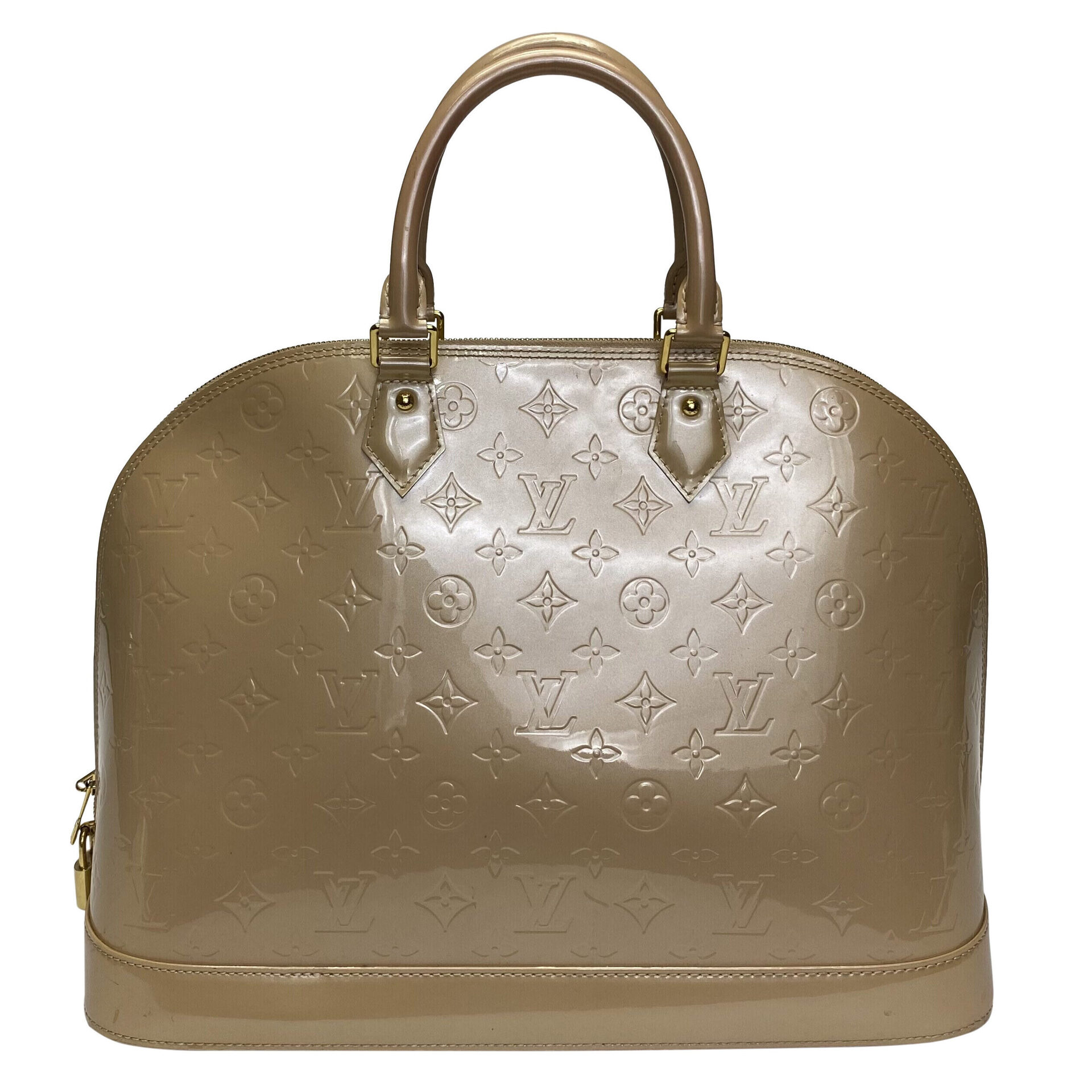 Bolsa Louis Vuitton Alma GM Verniz