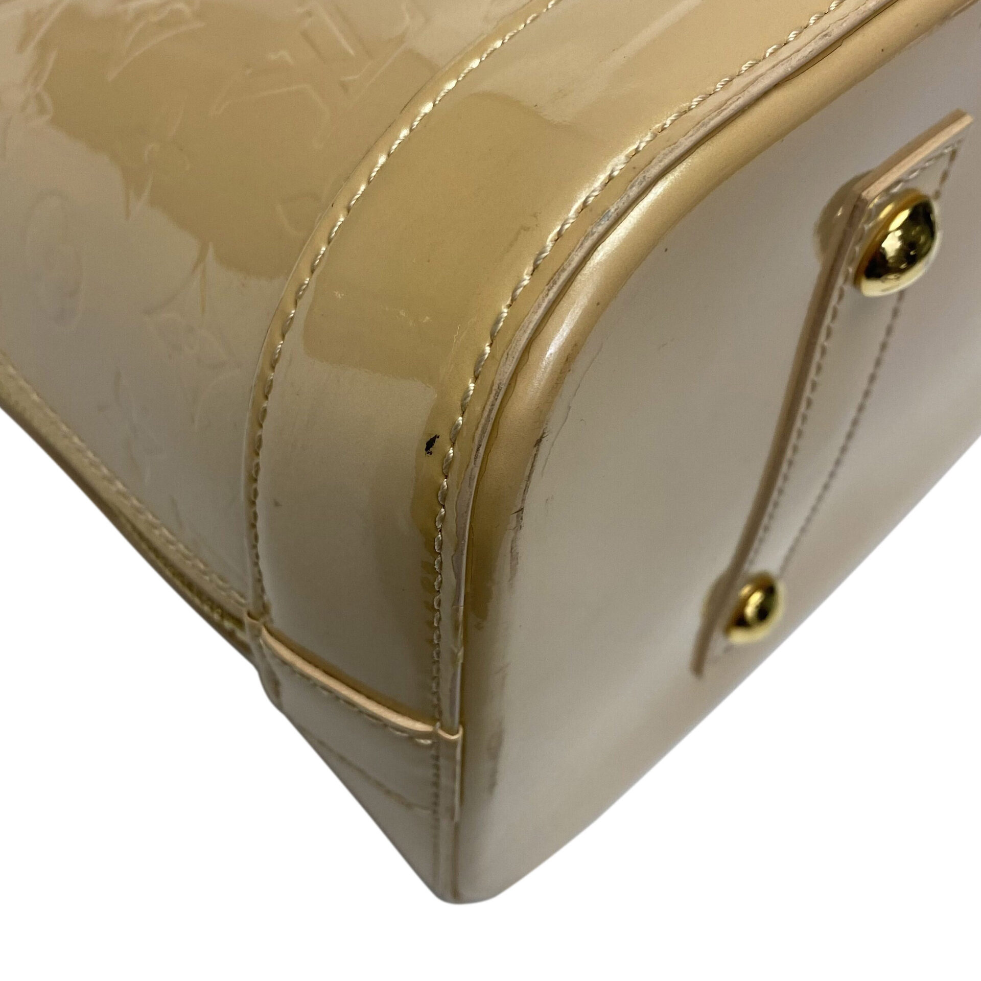 Bolsa Louis Vuitton Alma GM Verniz