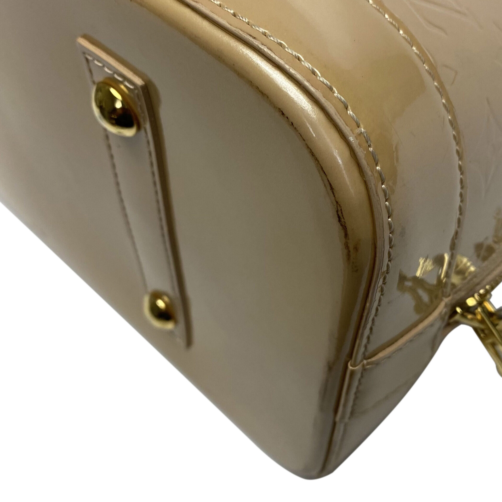 Bolsa Louis Vuitton Alma GM Verniz