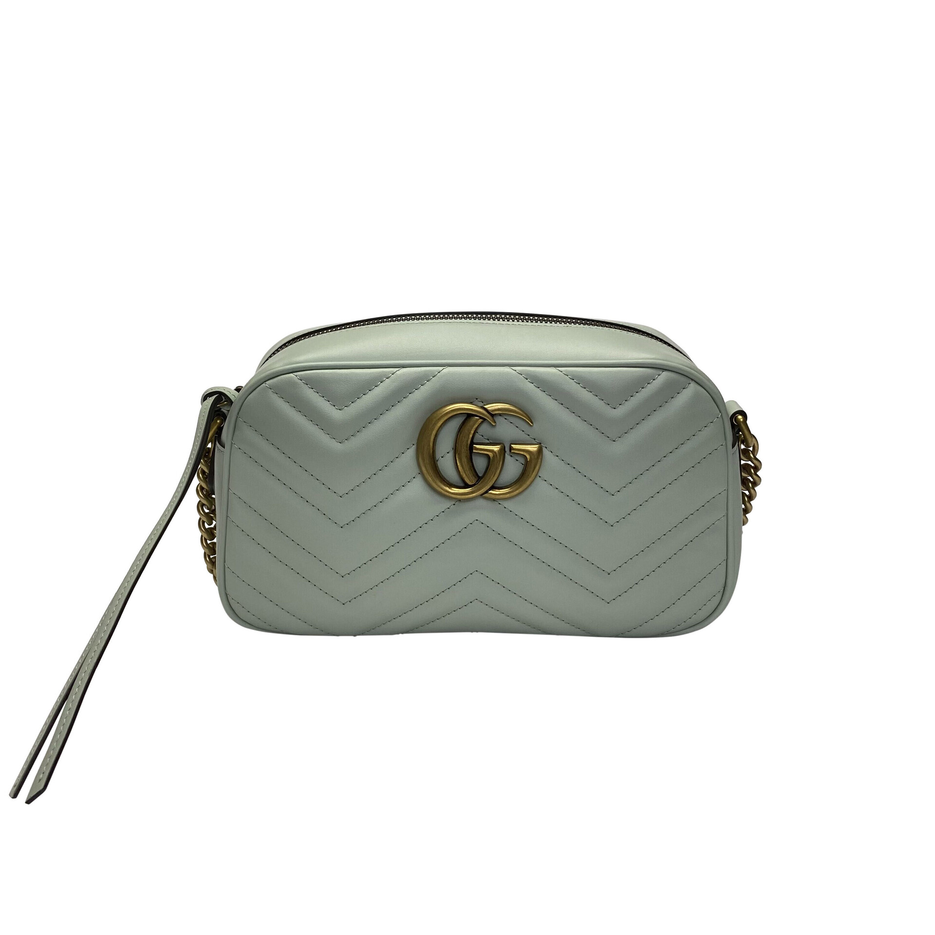 Bolsa Gucci GG Marmont Verde-Água