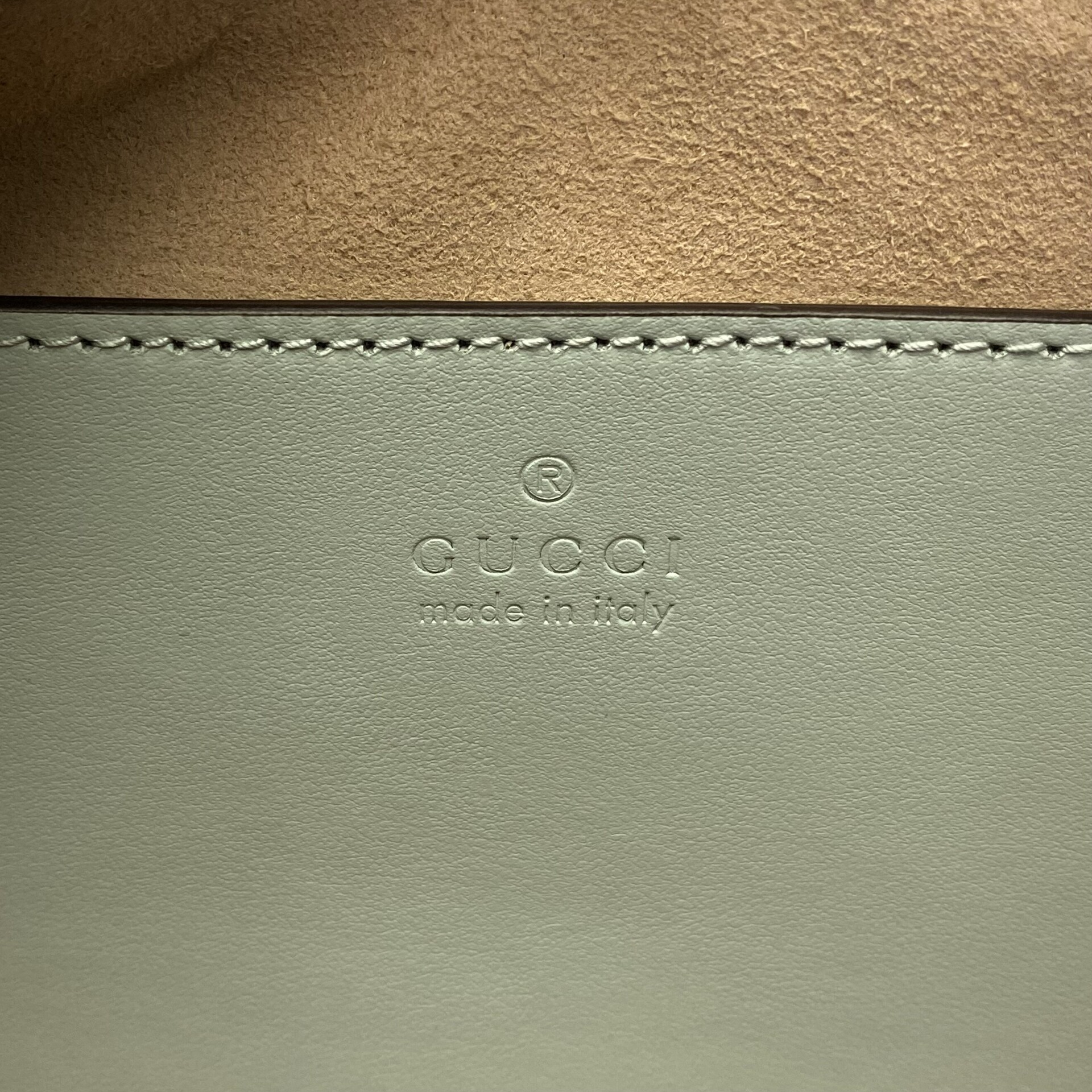 Bolsa Gucci GG Marmont Verde-Água