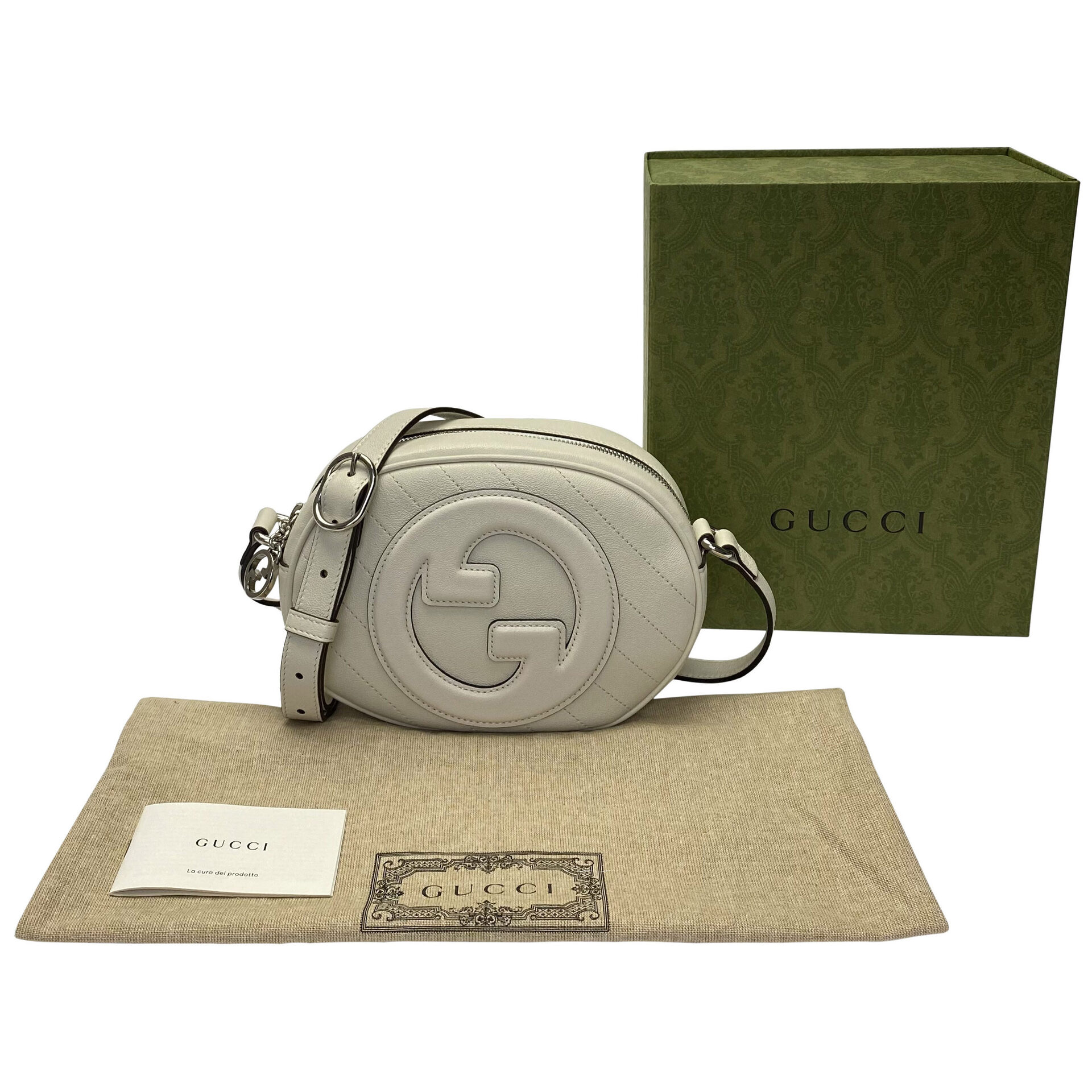 Bolsa Gucci Blondie Transversal Off White