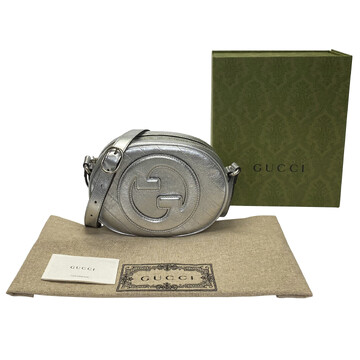 Bolsa Gucci Blondie Transversal Prata
