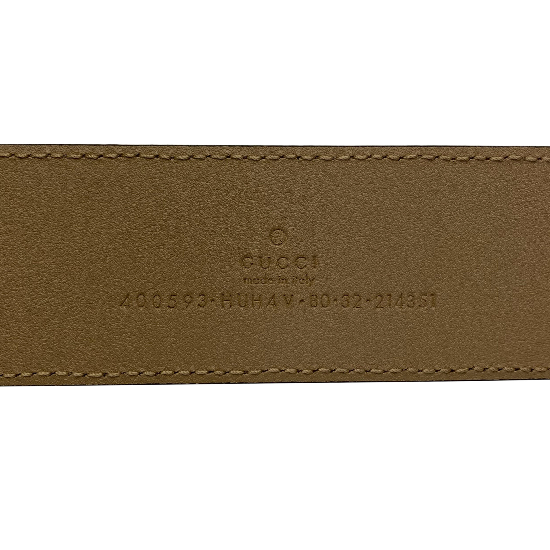 Cinto Gucci GG Monograma