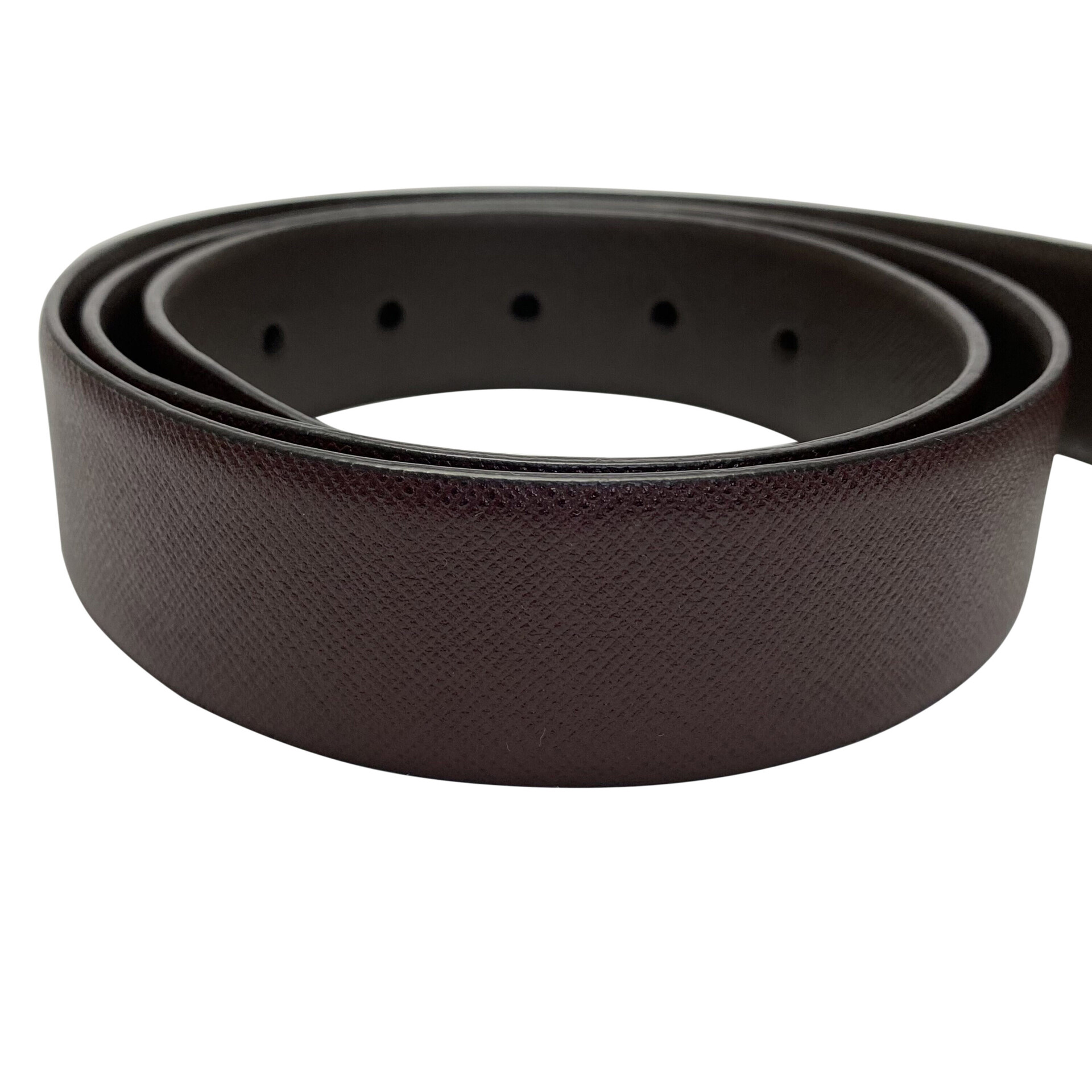 Cinto Prada Couro Dupla Face