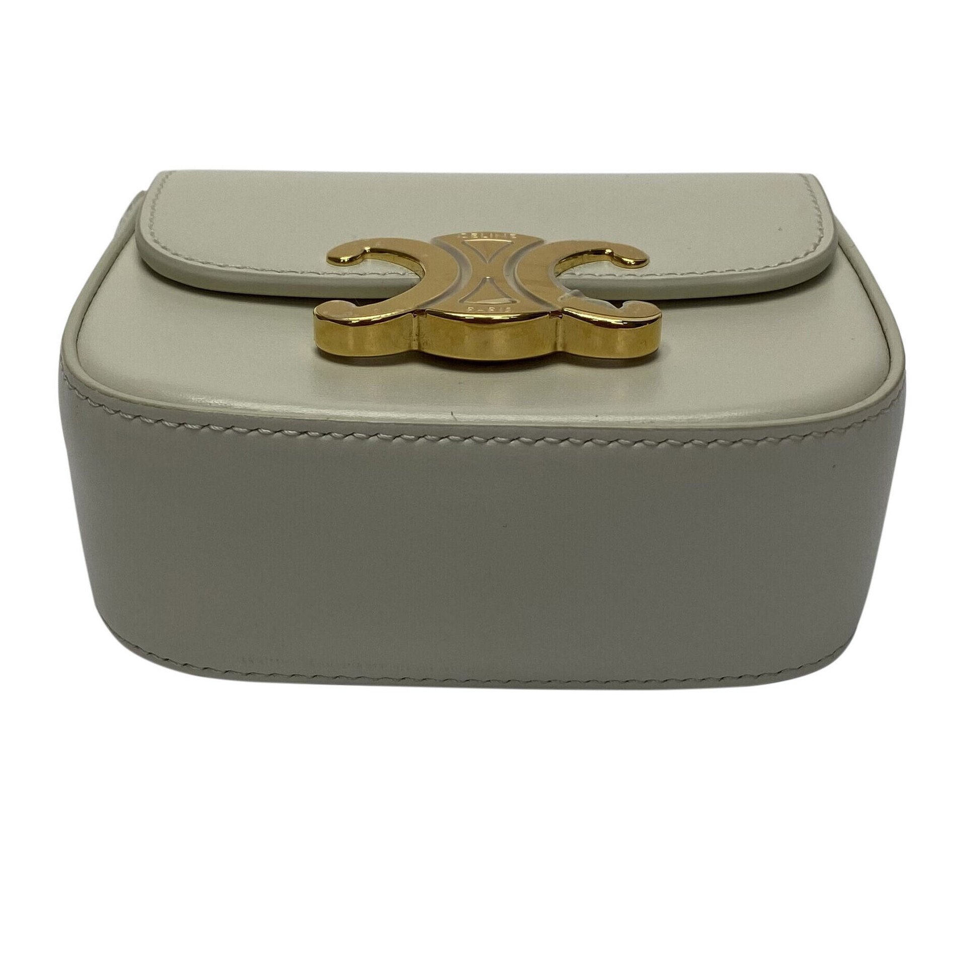 Bolsa Celine Claude Mini Off White