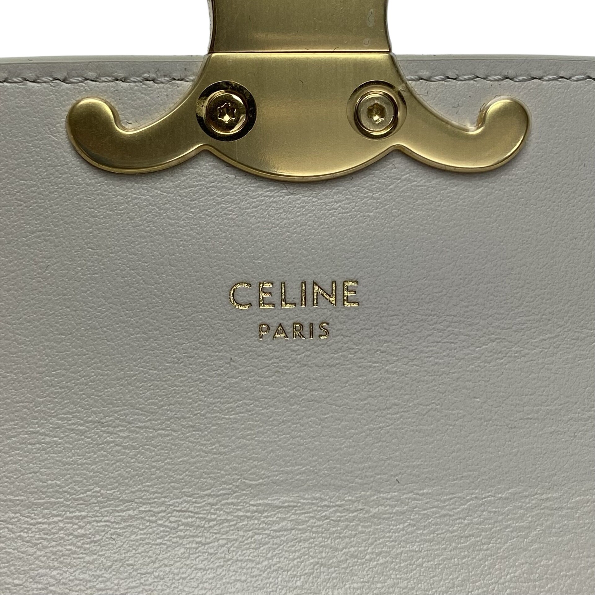 Bolsa Celine Claude Mini Off White