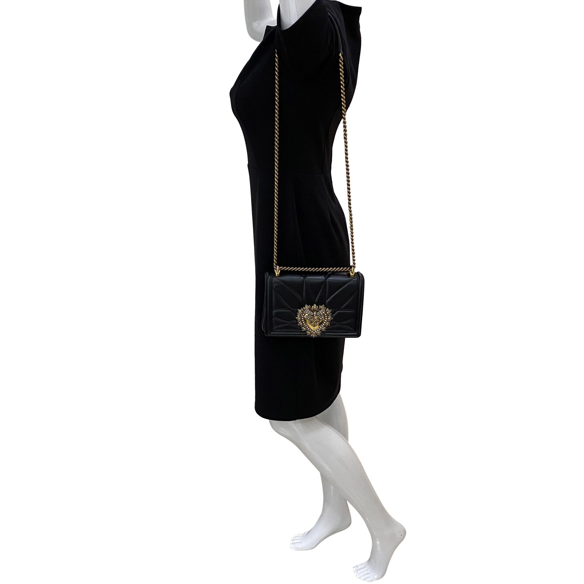 Bolsa Dolce & Gabbana Devotion Preta