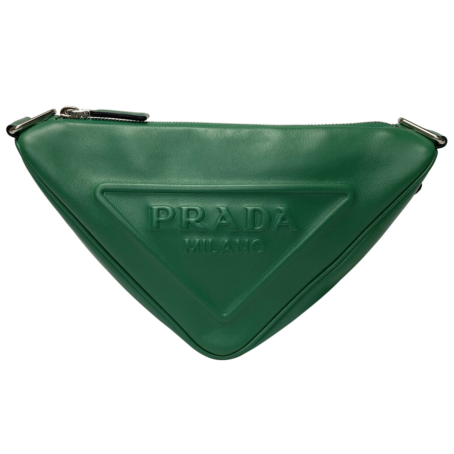 Bolsa Prada Triangle Verde