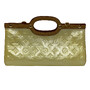 Bolsa Louis Vuitton Roxbury Drive Verniz Bege Perolado