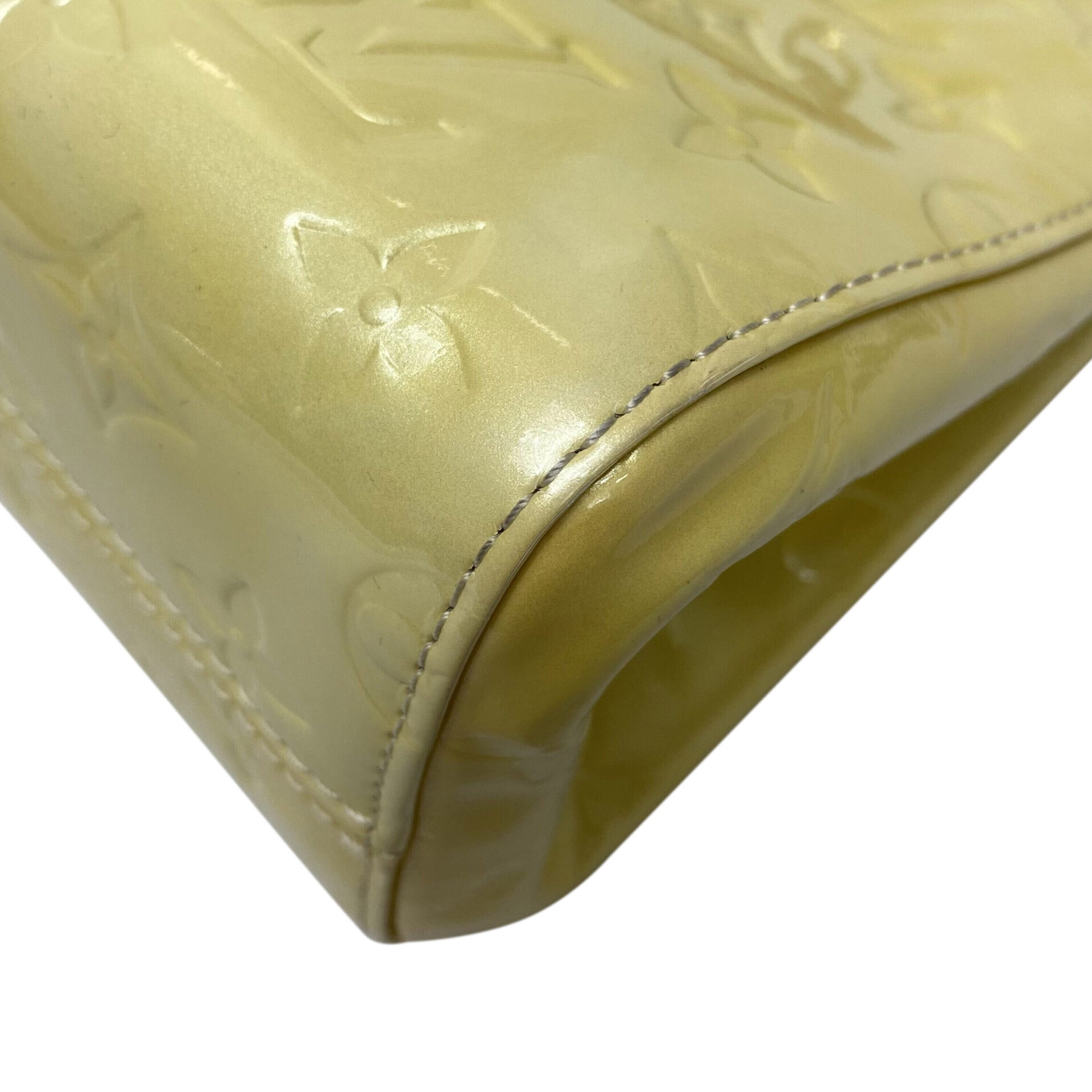 Bolsa Louis Vuitton Roxbury Drive Verniz Bege Perolado