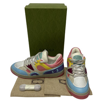 Tênis Gucci Basket Multicolor