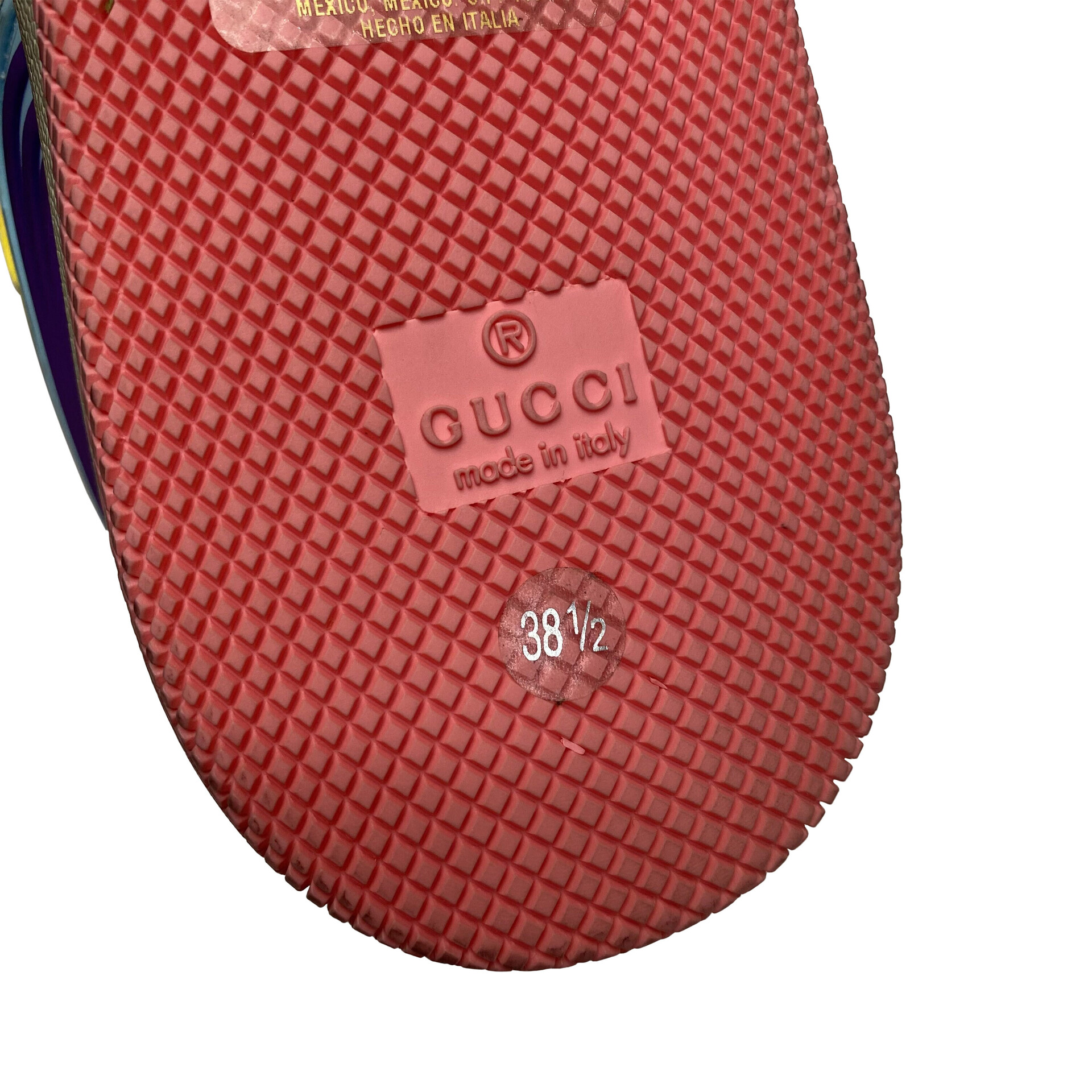 Tênis Gucci Basket Multicolor