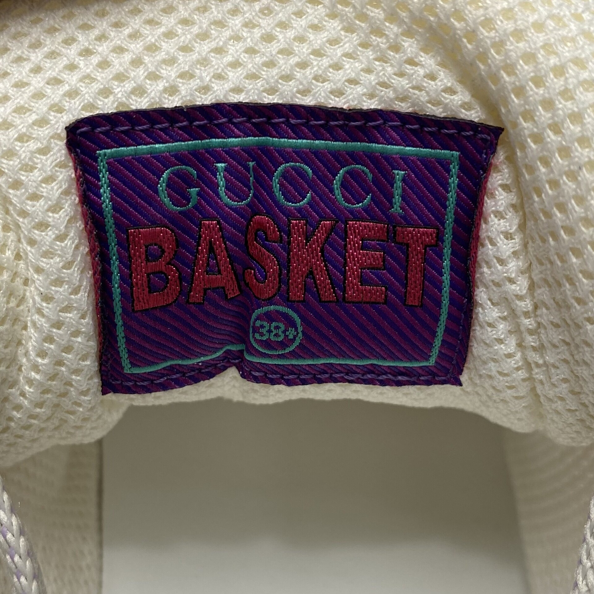 Tênis Gucci Basket Multicolor