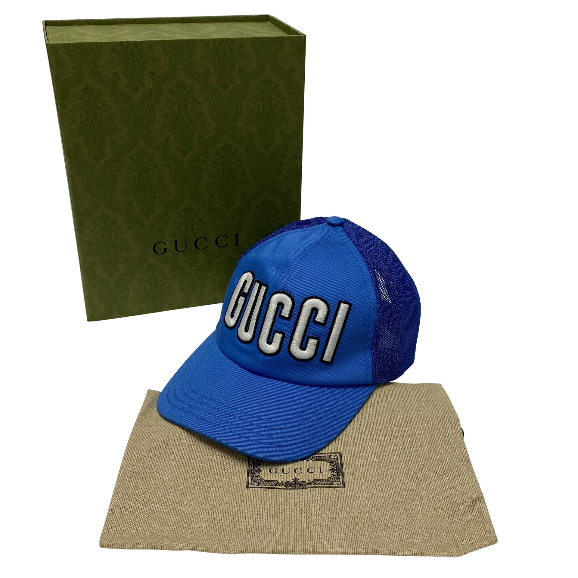 Boné Gucci Azul