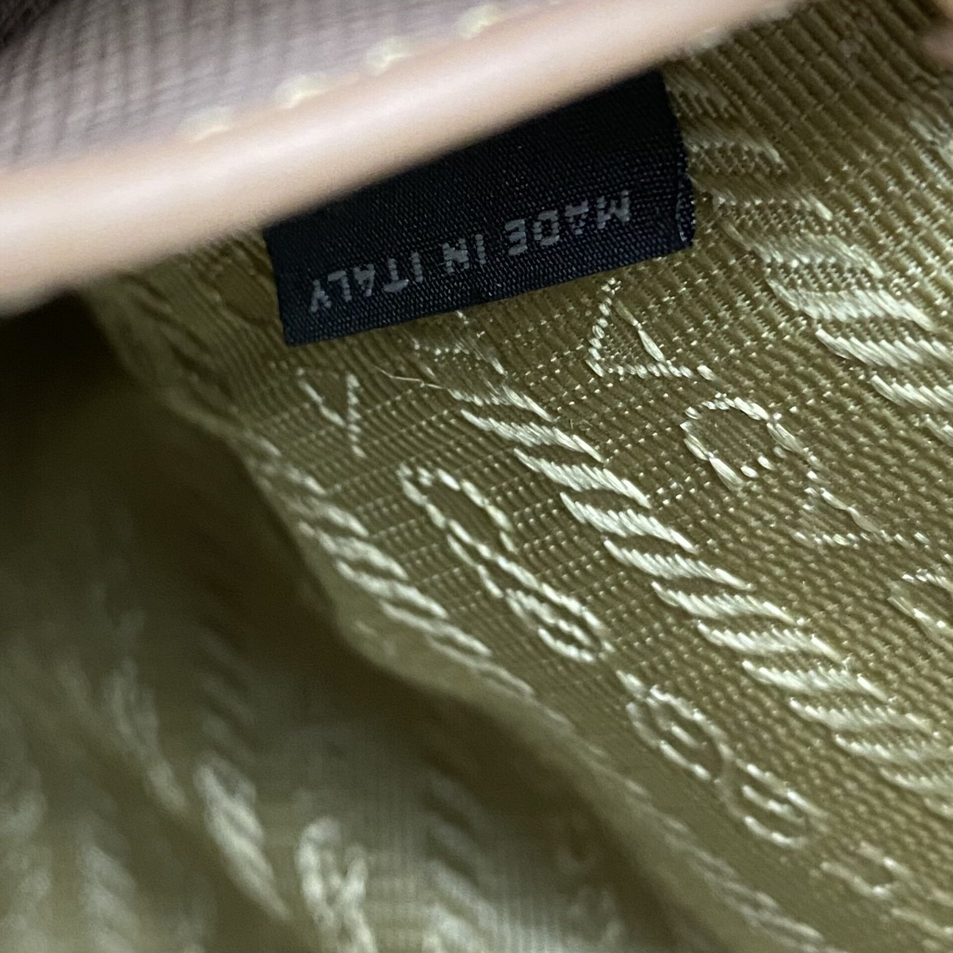 Bolsa Prada Tote Couro Saffiano Bege