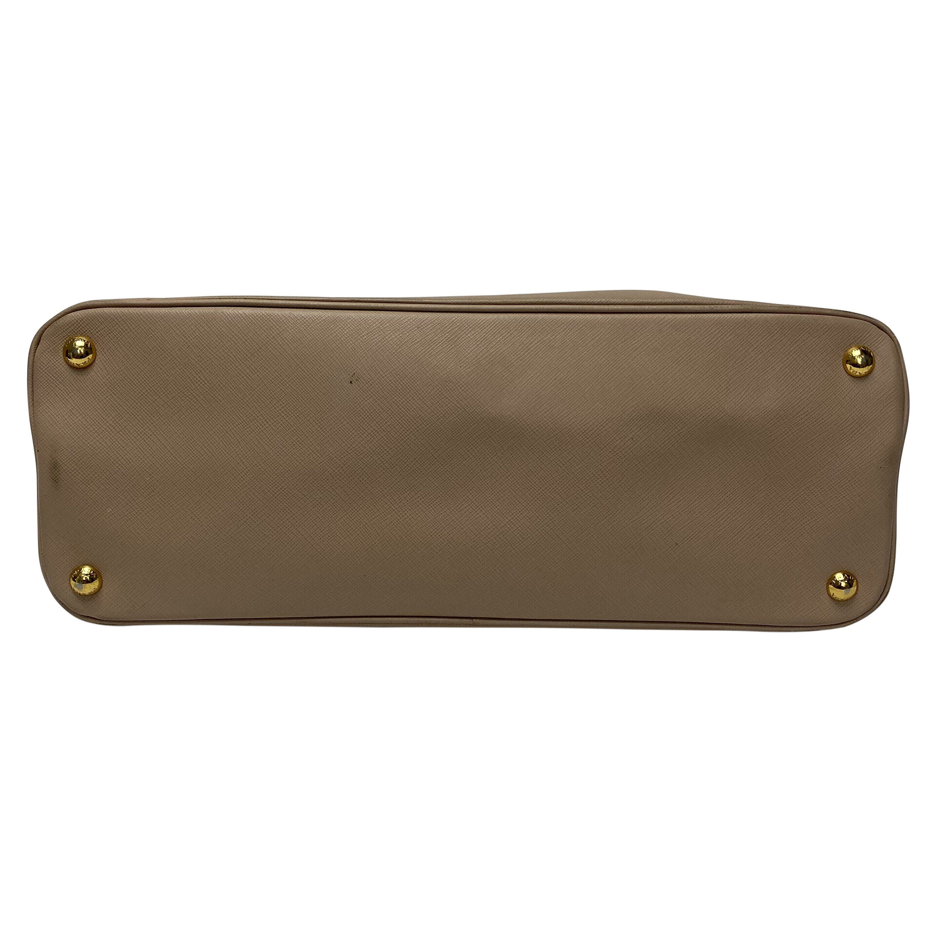 Bolsa Prada Tote Couro Saffiano Bege