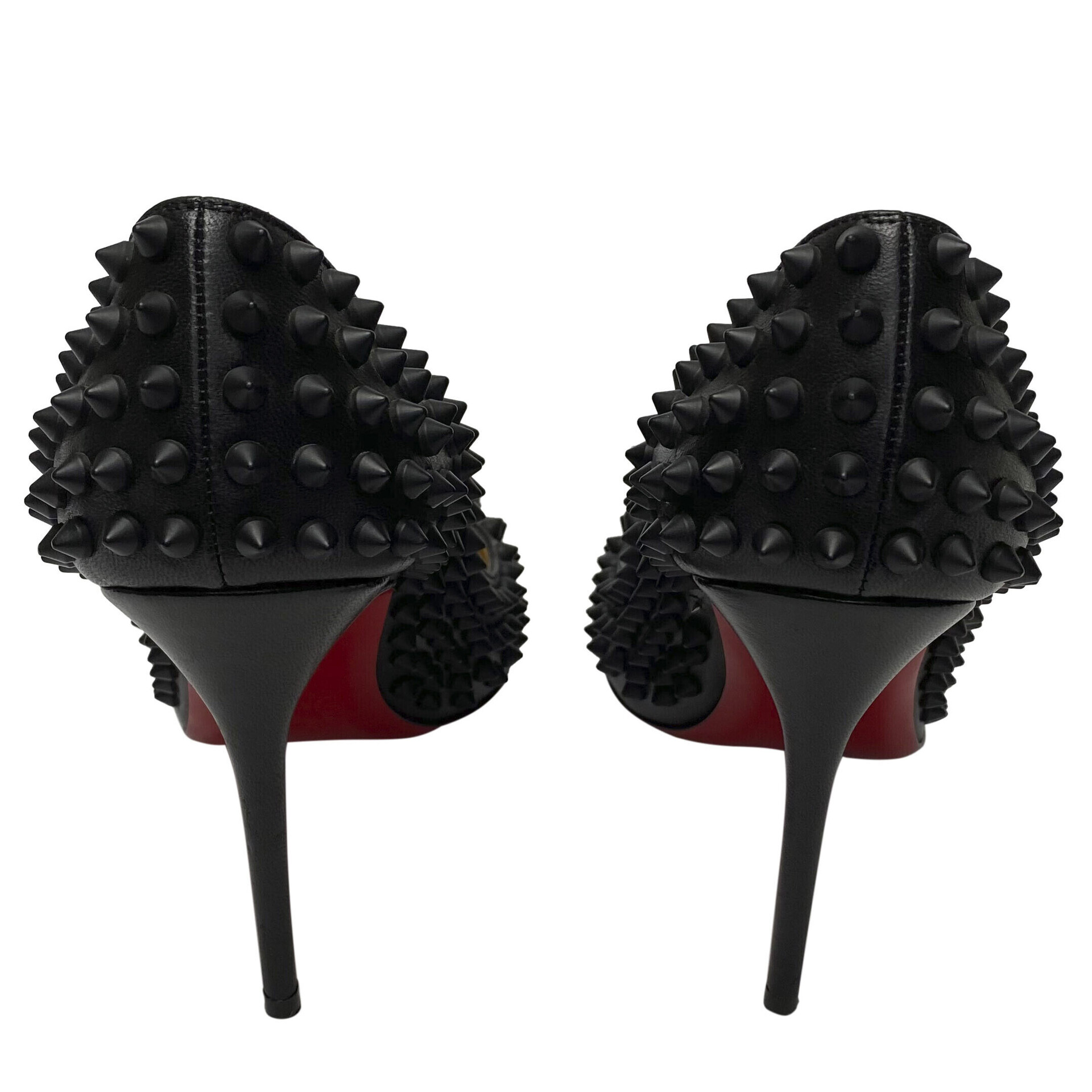 Scarpin Christian Louboutin Preto Spikes