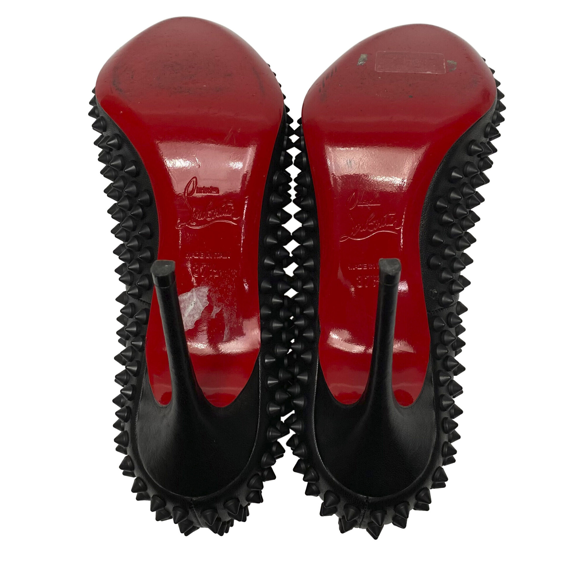 Scarpin Christian Louboutin Preto Spikes