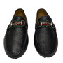 Mocassim Gucci Preto com Faixa Web