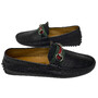 Mocassim Gucci Preto com Faixa Web