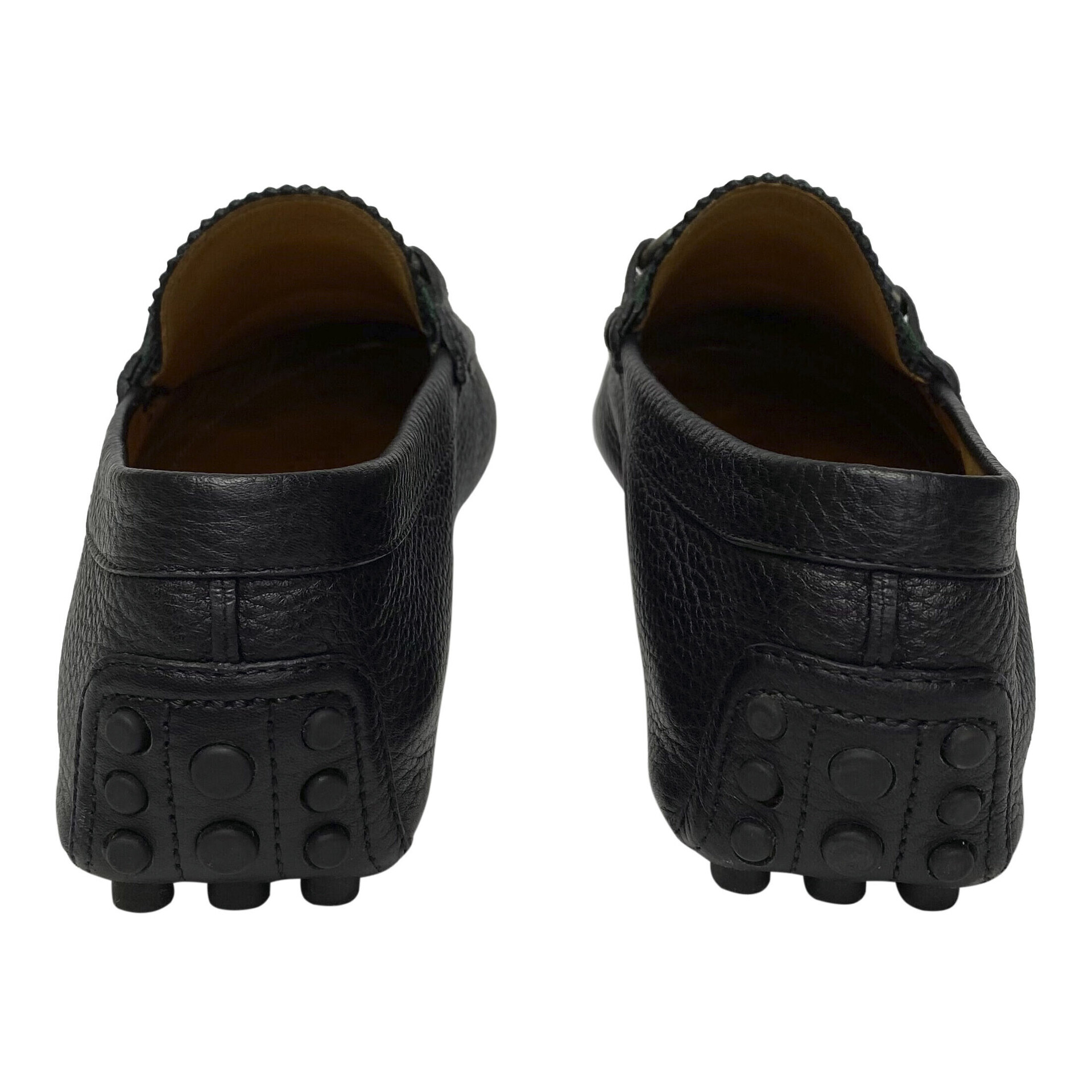 Mocassim Gucci Preto com Faixa Web