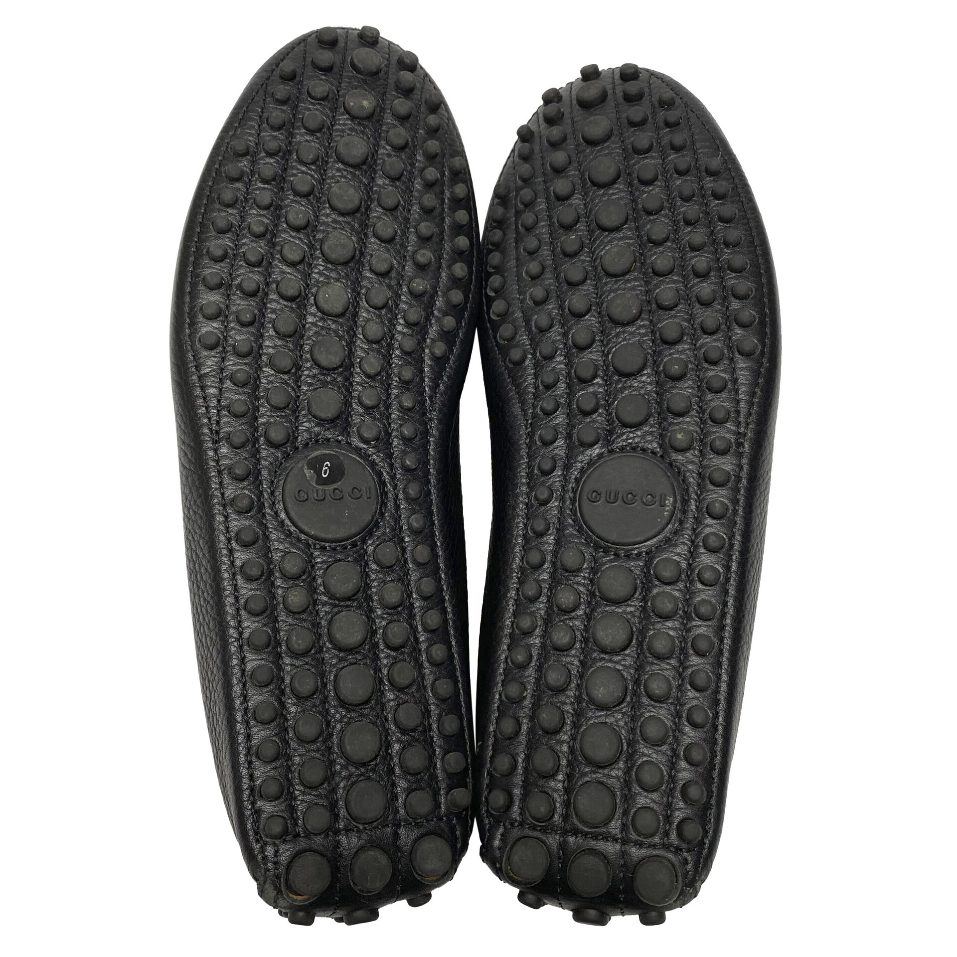 Mocassim Gucci Preto com Faixa Web