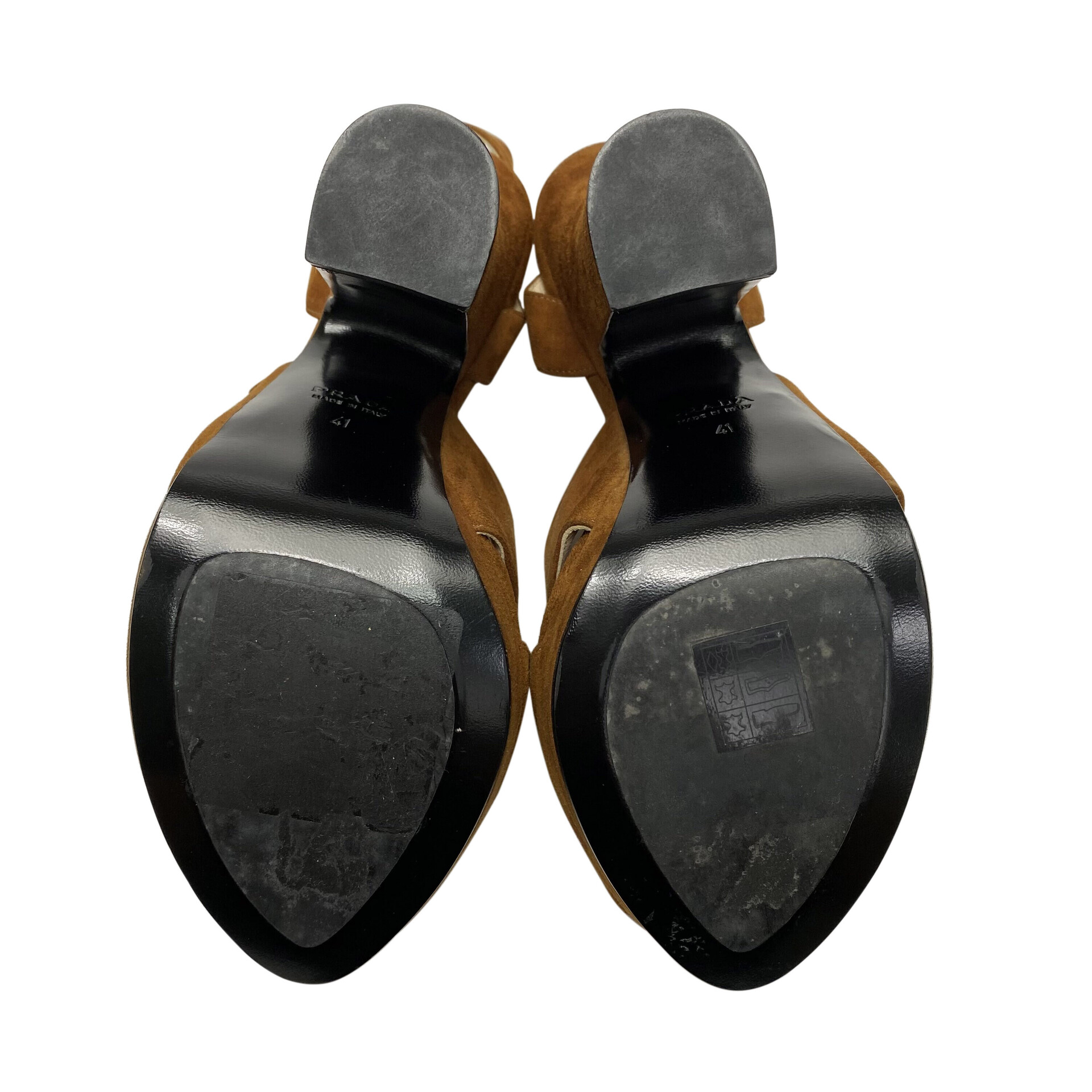 Sandália Prada Veludo