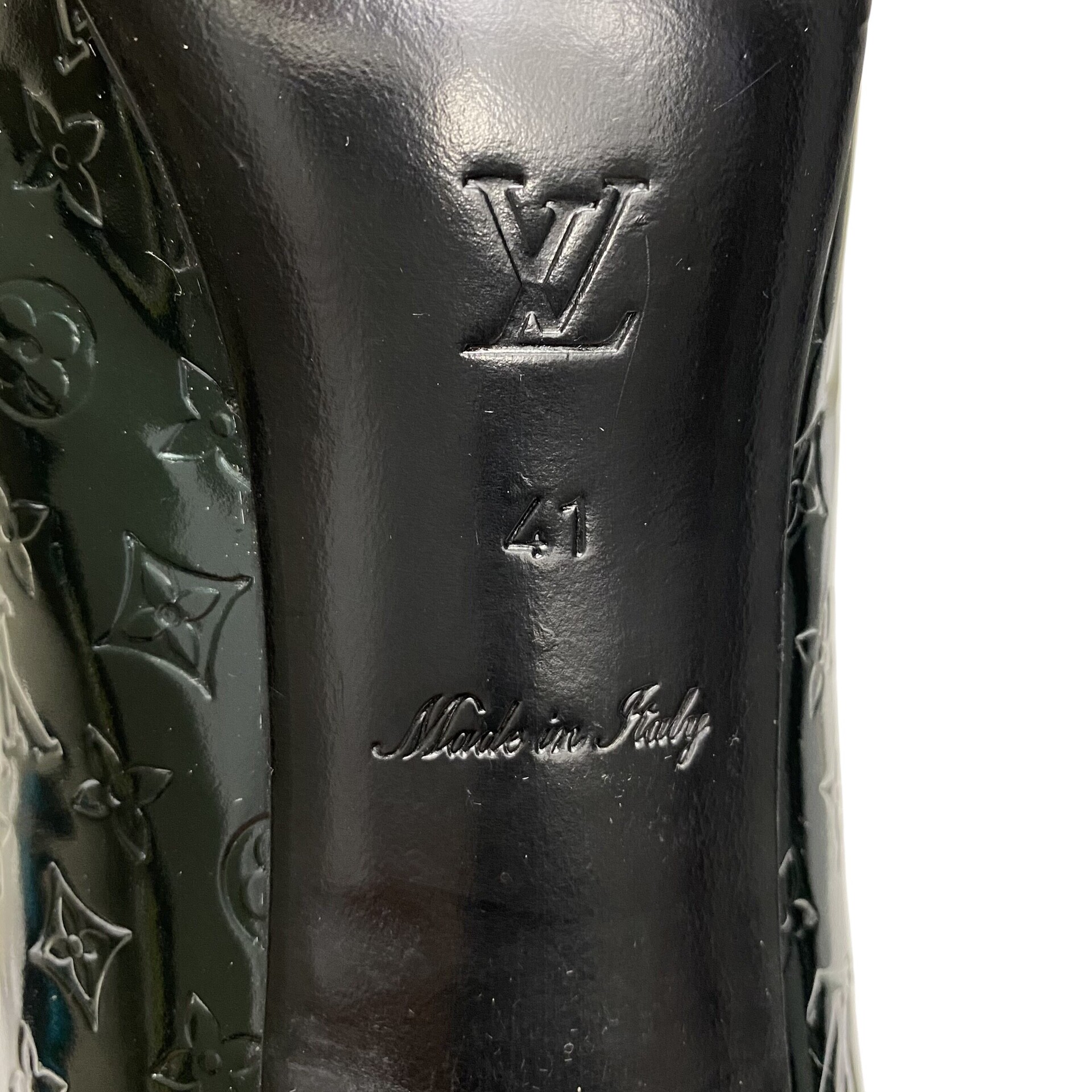 Peep Toe  Louis Vuitton Verniz Verde