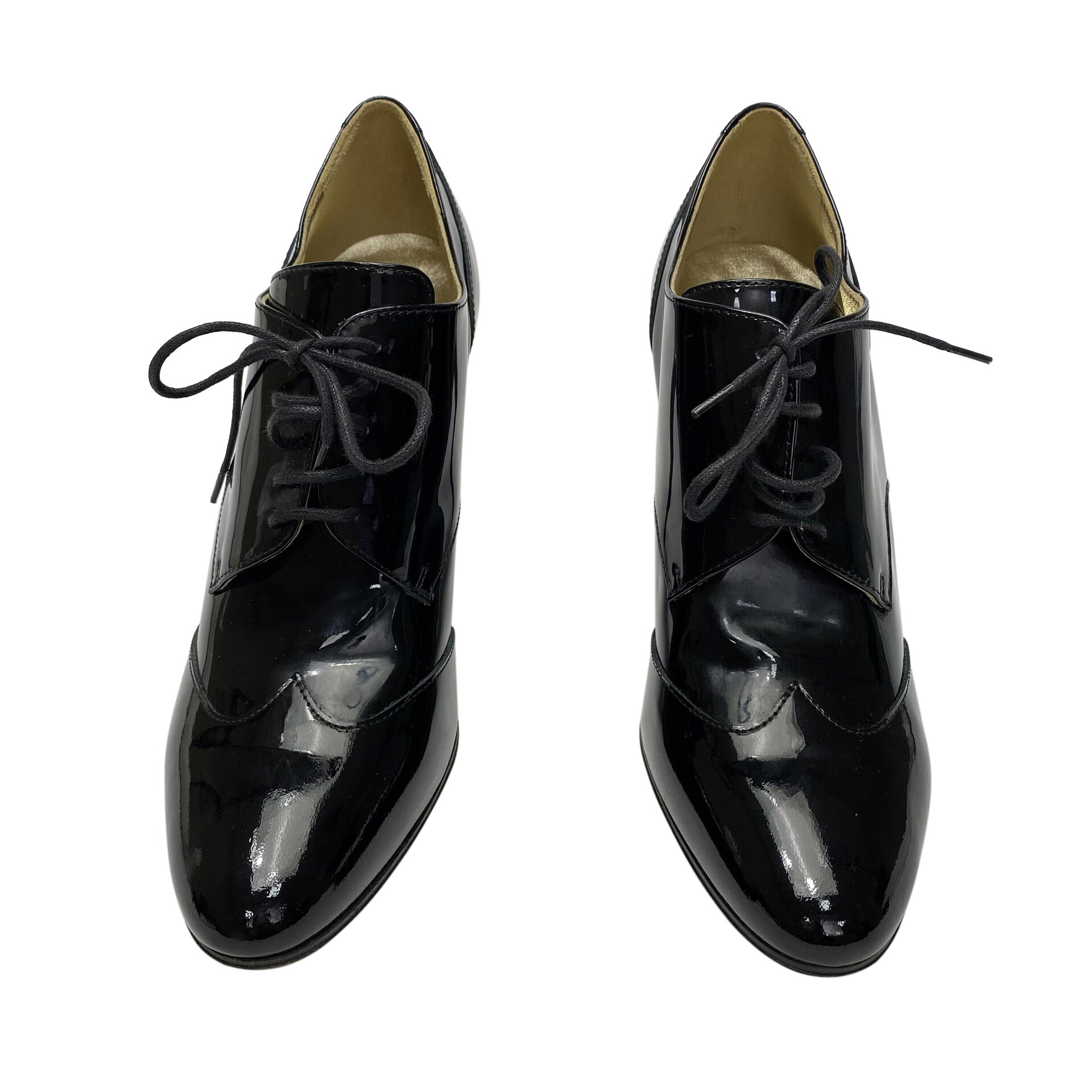 Sapato Chanel Verniz Preto