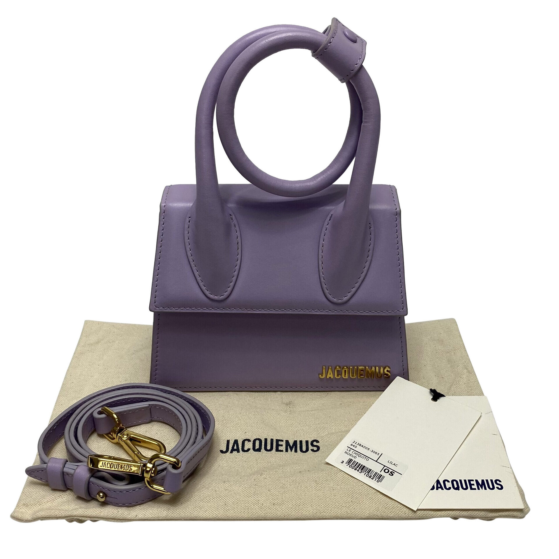 Bolsa Jacquemus Le Chiquito Lilás