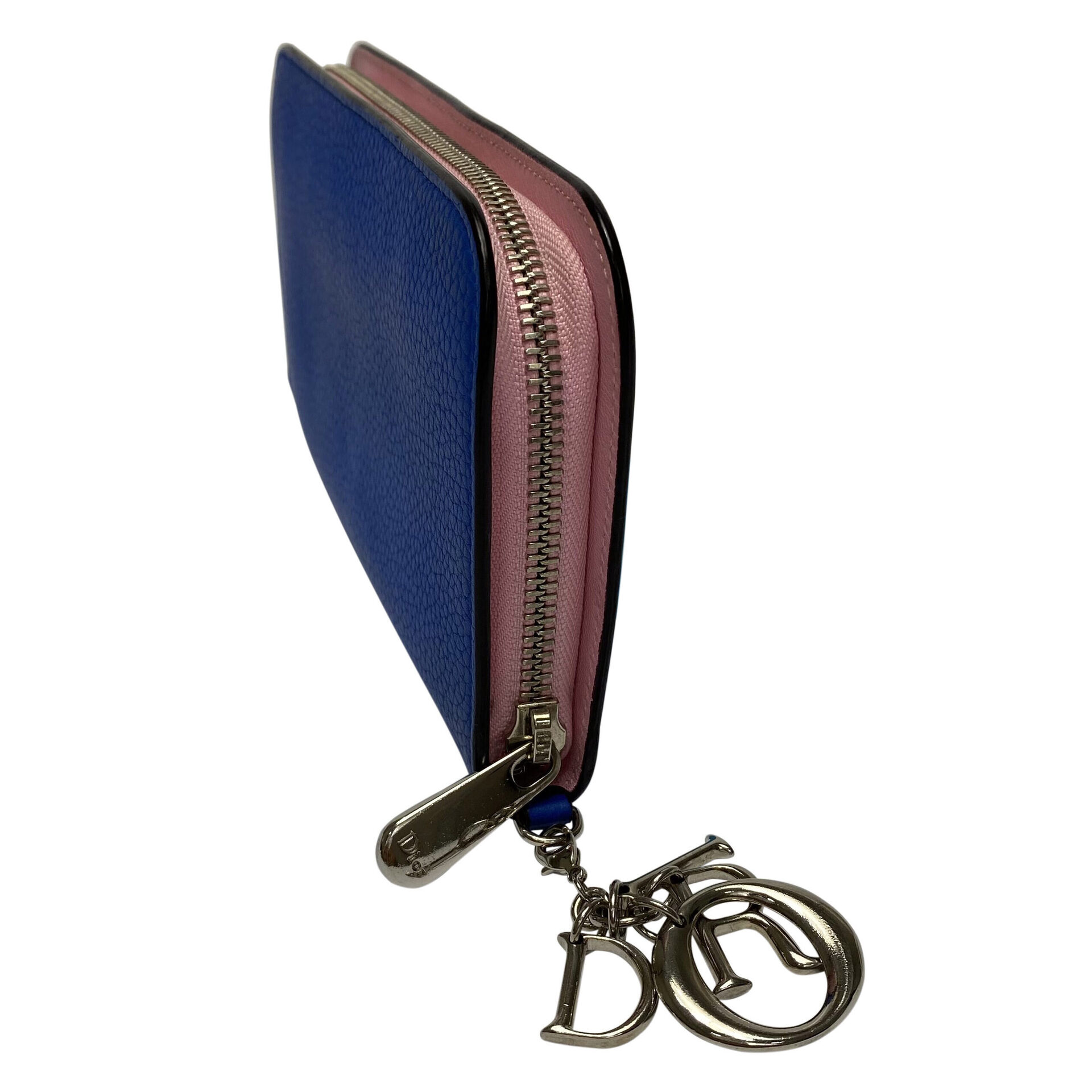 Carteira Christian Dior Azul