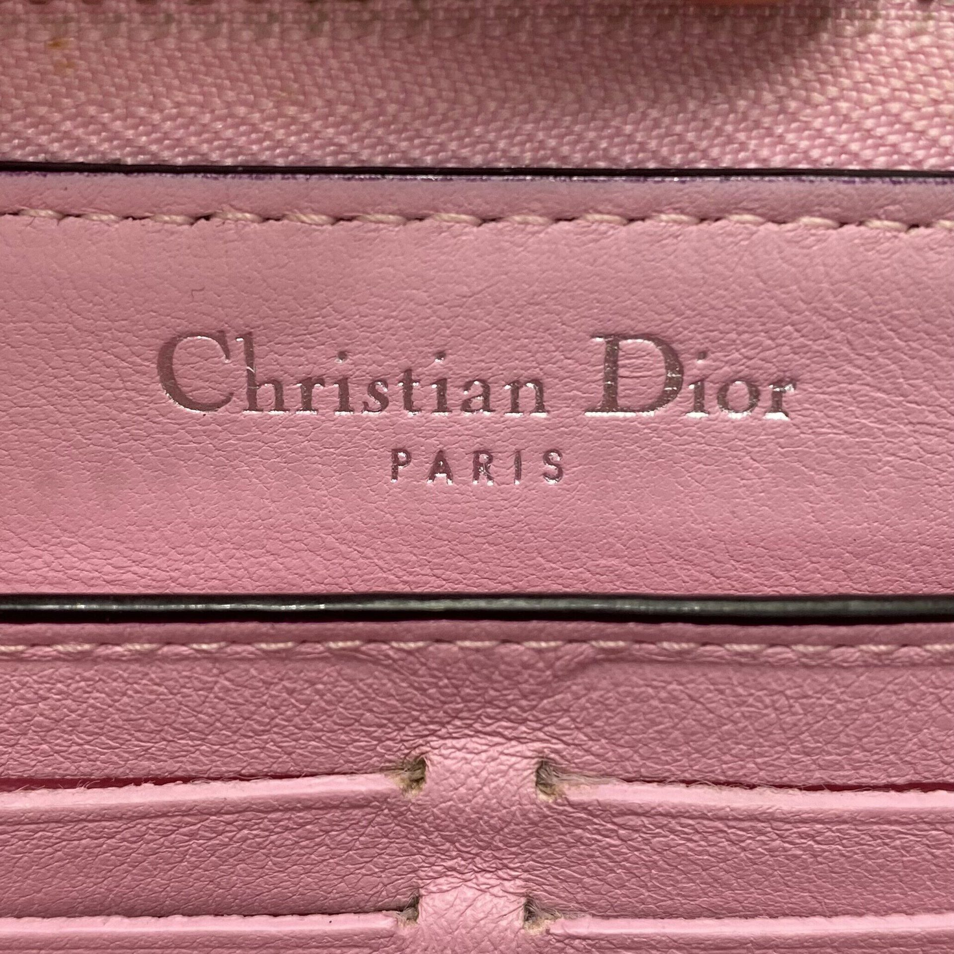 Carteira Christian Dior Azul