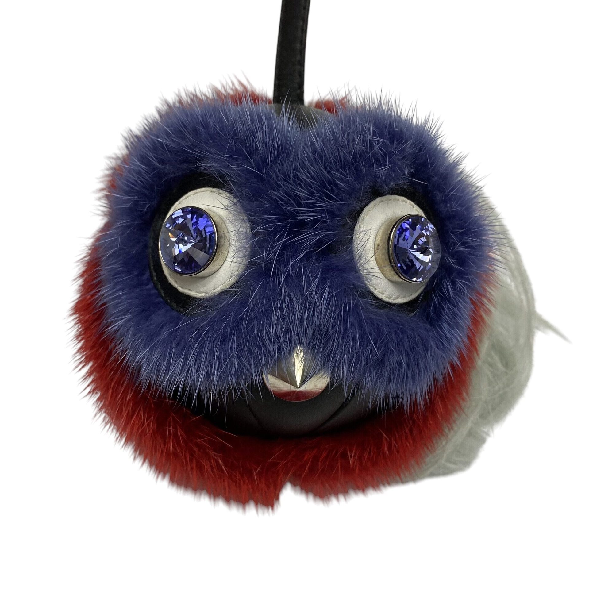 Chaveiro Fendi Monster Mink Goat Fur