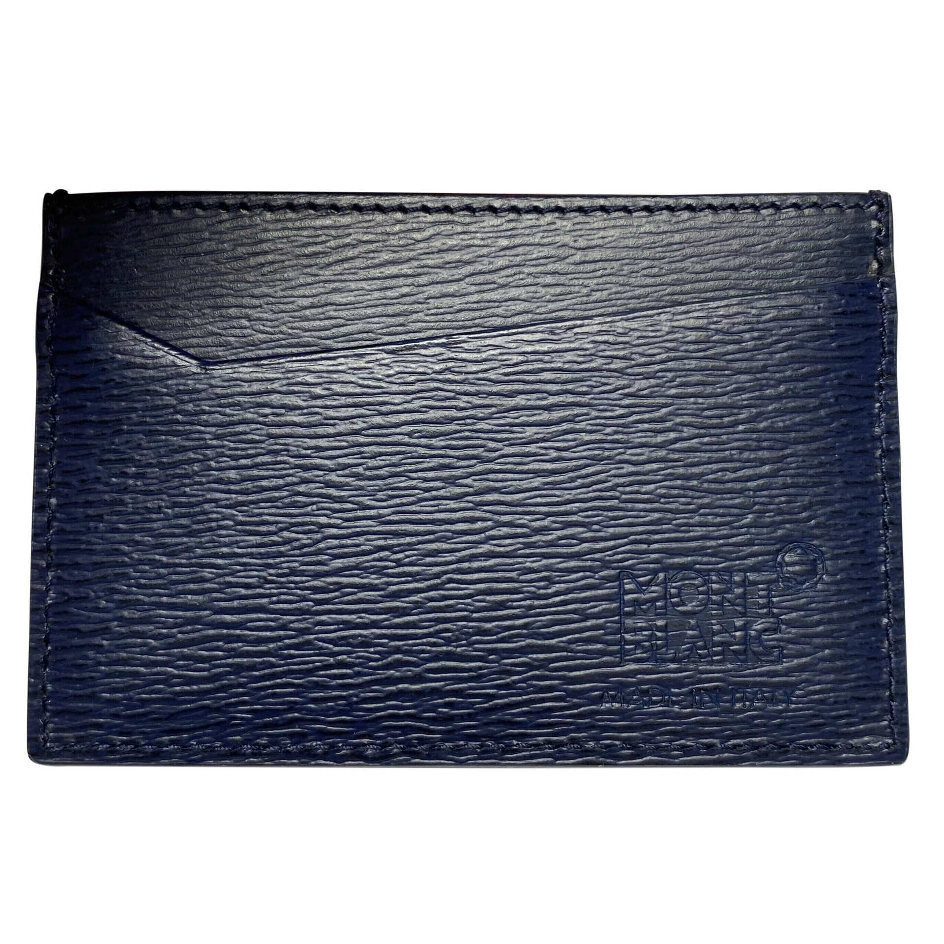 Porta-Cartões Montblanc Azul Marinho