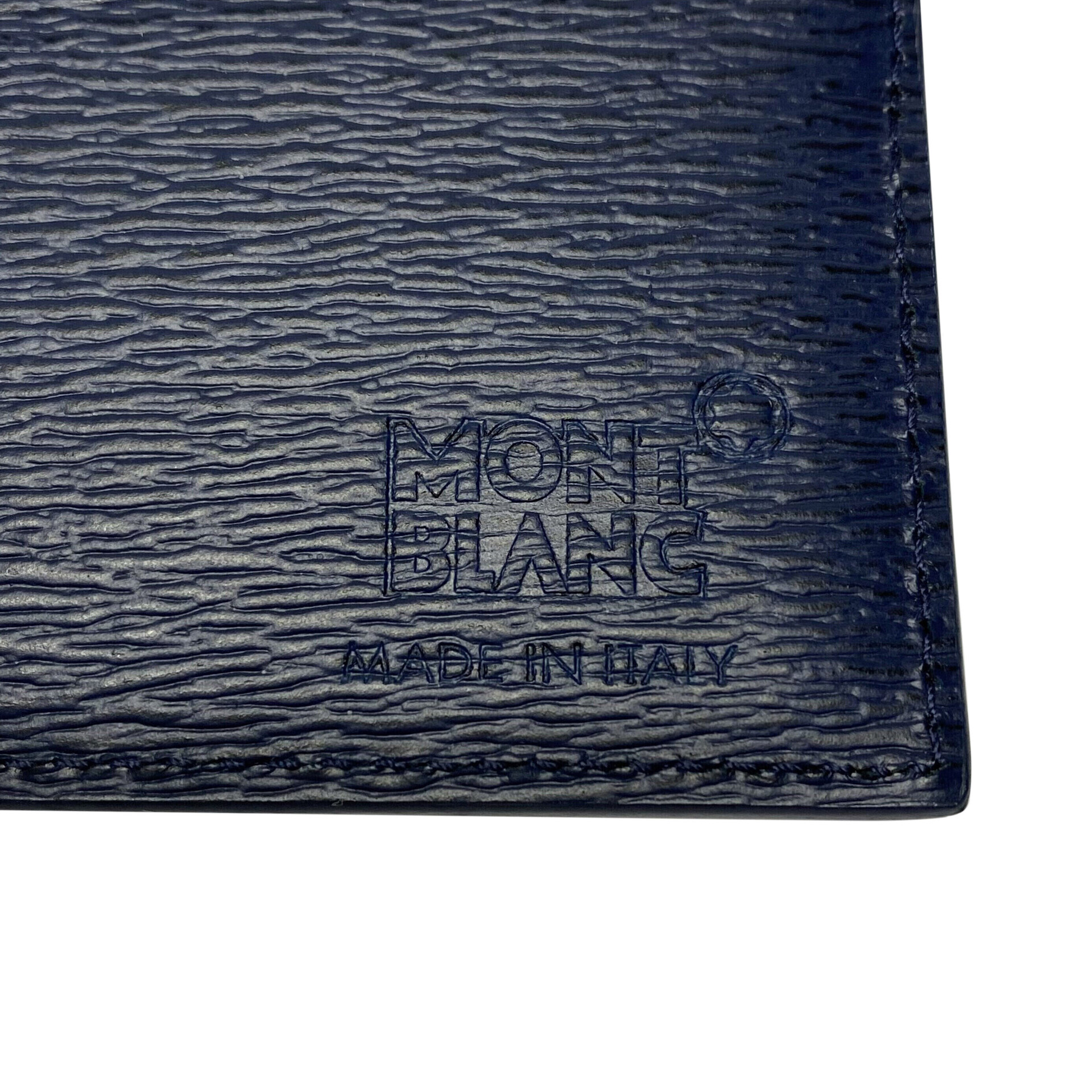 Porta-Cartões Montblanc Azul Marinho