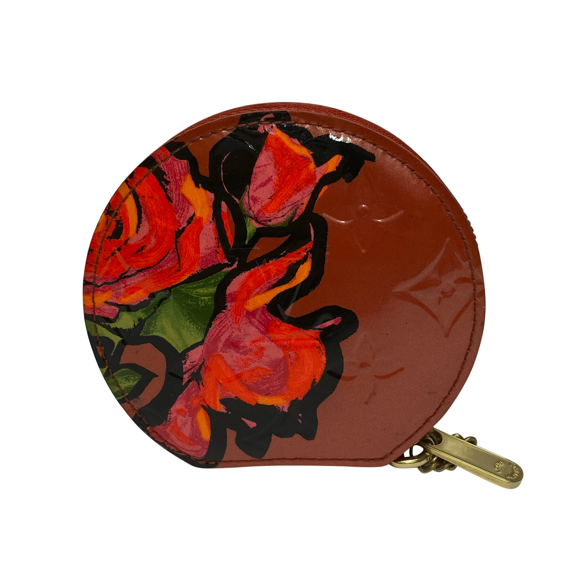 Porta-Moedas Louis Vuitton Verniz Rose