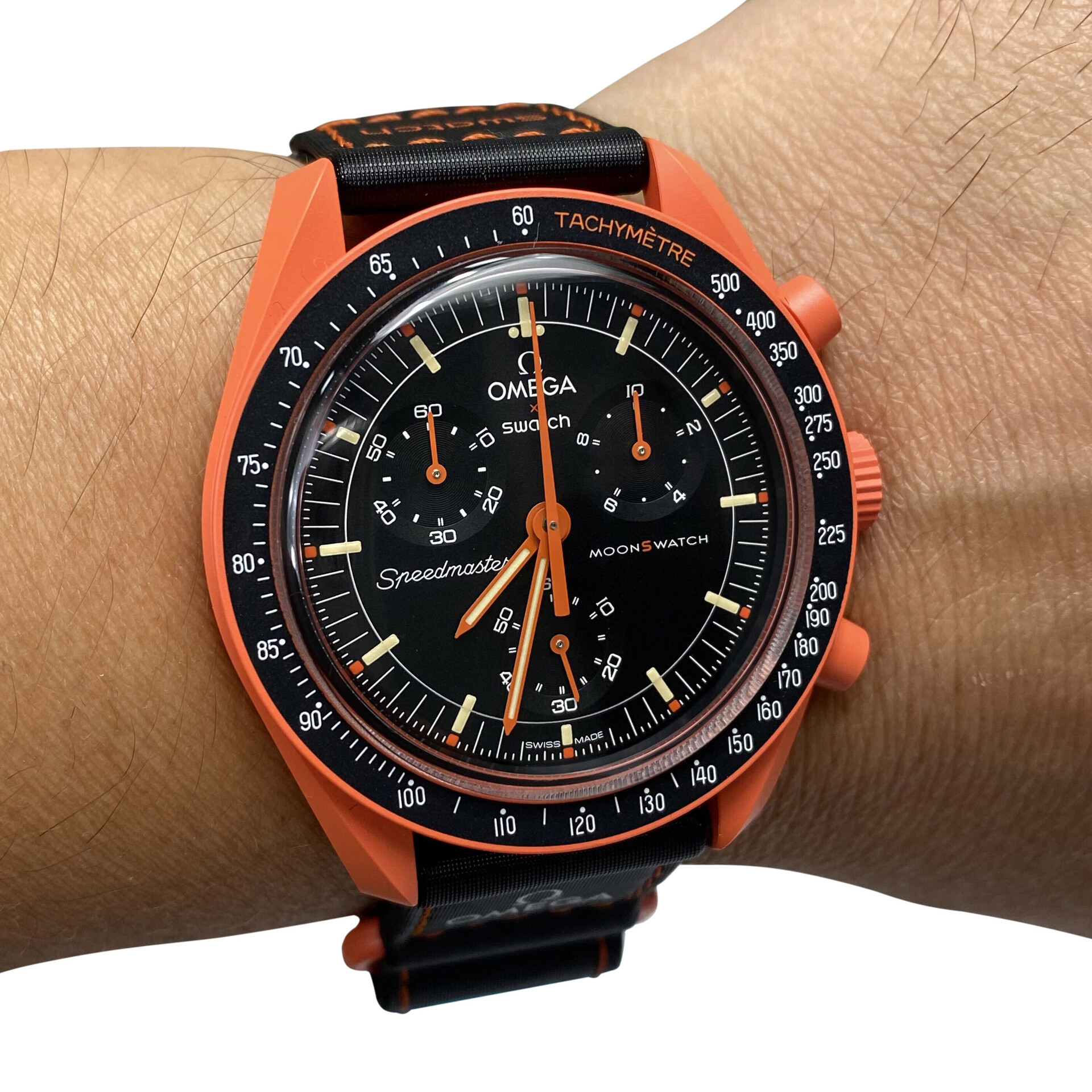 Relógio Swatch X Omega Mission On Earth