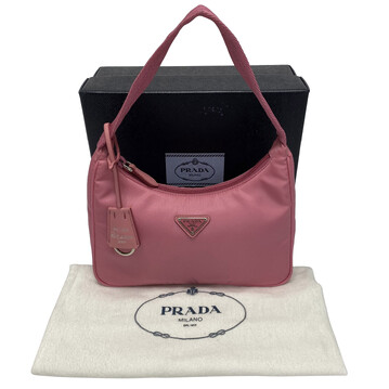Bolsa Prada Re-Edition Nylon Rosa