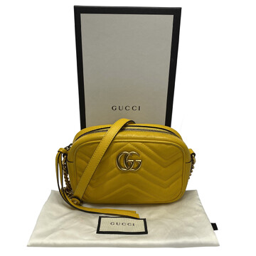 Bolsa Gucci GG Marmont Amarela
