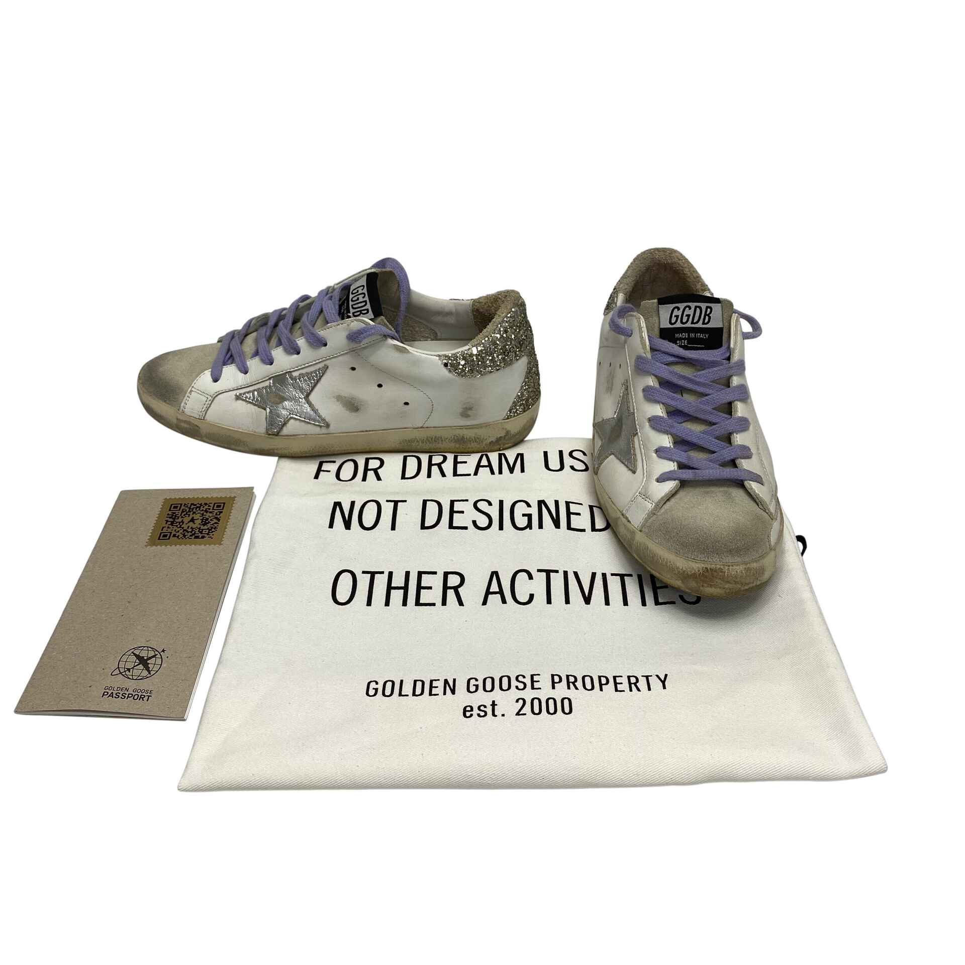 Tênis Golden Goose Superstar Branco