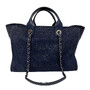 Bolsa Chanel Deauville Azul Marinho