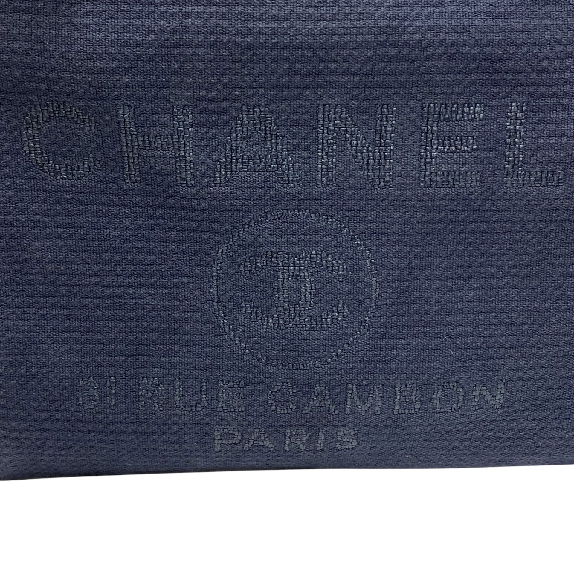 Bolsa Chanel Deauville Azul Marinho